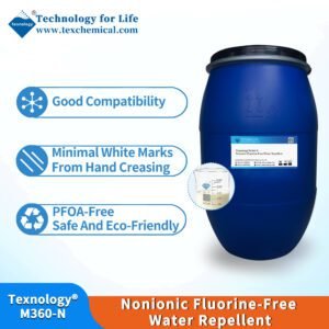 Texnology®M360N Fluorine-Free Nonionic Water Repellent Texnology®M360N Fluorine-Free Nonionic Water Repellent
