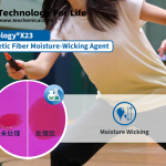 Texnology®X23 synthetic fiber moisture-wicking agent